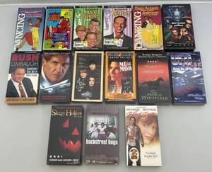 Misc. Vintage VHS Movies (Factory Sealed)