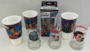 Vintage Misc. Collectors Cups And 1984 Star Trek III Collectors Glasses