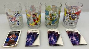 Misc. Vintage Disney Collectors Glasses (Never Used)