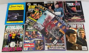 Misc. Vintage STAR TREK Large Books & More