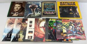 Misc. Vintage Books Including E.T. & Misc. Vintage Calendars