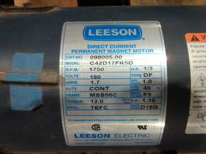 lot 15 image: NEW Leeson 12 hp