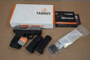 lot 1F image: NEW Taurus G3C .40 S&W Semi-Auto Pistol - 3 Magazines
