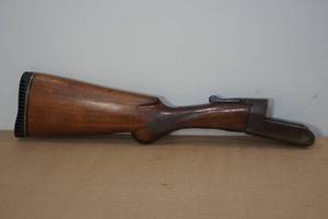 lot 1K image: Lefever Arms Co Single Shot Shotgun Receiver and Stock
