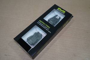 lot 7 image: Meprolight Folding Back-Up Sight Set with Self-Illuminated Night Sights