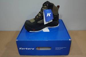 lot 15 image: Korkers Greenback Wading Boots - Mens 7