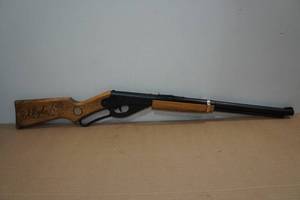 lot 23 image: Daisy Red Ryder Special Ducks Unlimited Edition Lever Action BB Rifle