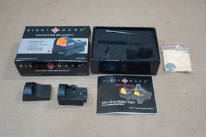 lot 85 image: Sight Mark Mini Shot Red Reflex Sight