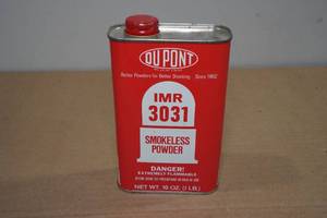 lot 133 image: 1 Lb Dupont IMR 3031 Smokeless Powder
