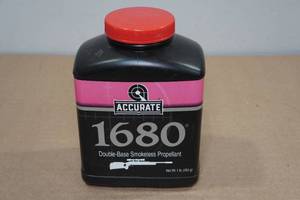 lot 138 image: 1 Lb Accurate 1680 Double Base Smokeless Powder