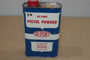 lot 145 image: Dupont 5066 Pistol Powder