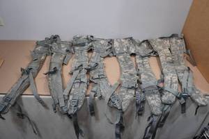 lot 181 image: Rucksack Shoulder Straps - ACU Pattern