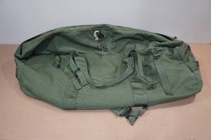 lot 182 image: Olive Drab Green Duffle Bag