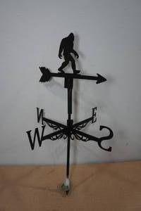 lot 187 image: Metal Sasquatch Weather Vane