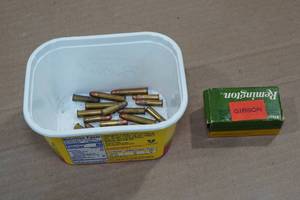 lot 214 image: Assorted .22 Ammo - 50 Remington High Velocity HP