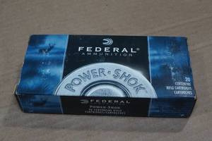 lot 216 image: 20 Federal Power-Shok .30-30 Win 150 Gr SP FN Ammo