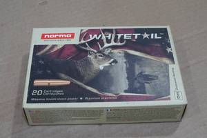 lot 219 image: 20 Norma Whitetail .270 Win 130 Gr SP Ammo