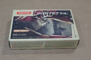 lot 220 image: 20 Norma Whitetail .270 Win 130 Gr SP Ammo