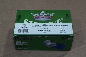 lot 234 image: 10 Sterling 12 Gauge 2-34 32 Gr Rifled Slugs