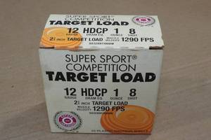 lot 241 image: 25 Estate 12 Gauge 2-34 8 Shot Shotshells