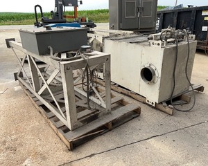 lot 232 image: Aluminum Dust Collector with Control Panel