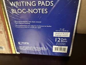 Small Writing Pads
