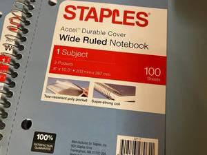 Durable Cover Notebooks
