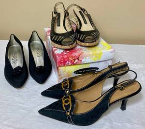 lot 67 image: Womens Shoes Sizes 88.5 - Chinese Laundry, Amano, Anne Klein