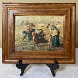 lot 117 image: The Gleaners 1957 Framed Replica by J.F. Millet