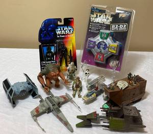 lot 126 image: Vintage Assorted Star Wars