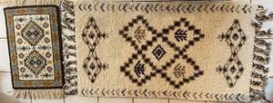 lot 111 image: Pair of Tassled Rugs
