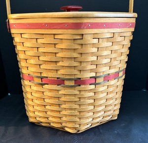 Longaberger Snowflake Basket with Lid