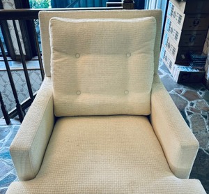 Charming Vintage Upholstered Arm Chair