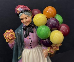 Vintage Royal Doulton Biddy Pennyfarthing Figurine