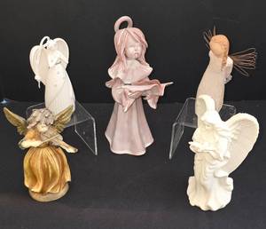 Diverse Angel Sculpture Selection