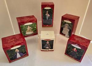 Sought-After Hallmark Keepsake Barbie Ornament Group