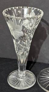 Assorted Vintage Crystal Vases