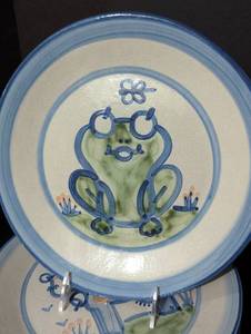 M A Hadley Ceramic Plates