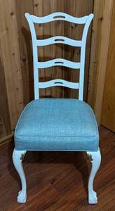Pretty Pair of Ladder Backs Side Chairs