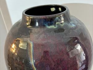 Stunning Signed Pottery Vase