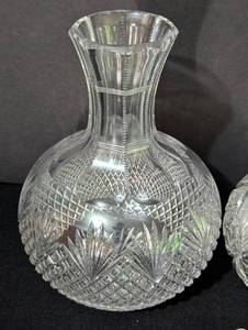 Crystal Decanters, Cruet and Stoppers