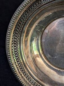 Elegant Vintage Sterling Silver Bowl