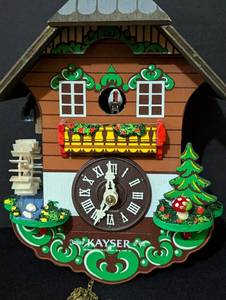 Vintage Kayser & Co Cuckoo Clock