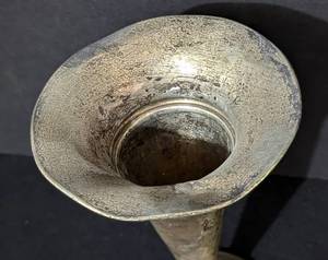 Vintage Hamilton Weighted Sterling Silver Vase