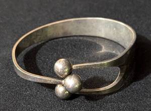 Anna Greta Eker Sterling Silver Jester Bracelet