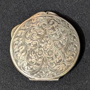 Vintage Sterling Silver (800) Compact