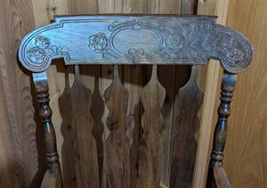 Vintage Wood Rocking Chair