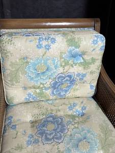 Vintage Floral Print Armchair