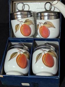 Royal Worcester Teapot and Egg Coddler Sets