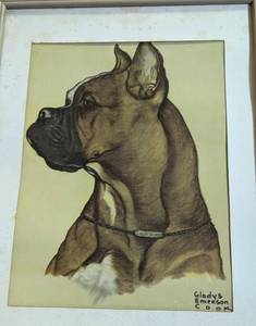 Pair of Gladys Emerson Cook Dog Prints